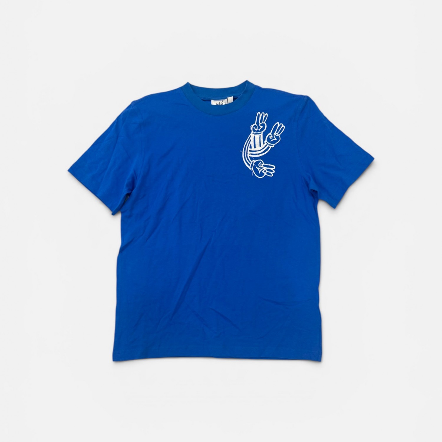 Adidas Originals Graphic Trefoil T-Shirt Μπλε